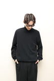 00's German label - cashmere turtle neck knit sweater in black