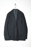 70-80's German vintage -  chalk stripe wool tailored jacket