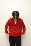 00's German label - cotton skipper knit sweater