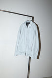 2000s SAMSONITE by Neil Barrett -poly/ramie zip-up jacket with ventilation detail