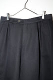 80's European label - poly/viscose 2-tuck shorts