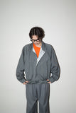 80's Italian label - double face rayon gabardine blouson