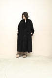 80's Max Mara – wool maxi-length chic A-line coat