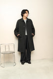 80-90's Italian label - Loro Piana fabric, balmacaan coat