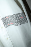 90-00's Calvin Klein Jeans - graphic printed dress shirt