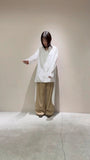 00-10's CELINE by Phoebe Philo - cotton deformed constructive shirt