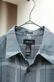 00's Claiborne - silk plaid shirt
