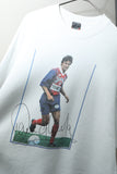 80-90's print sweat shirt
