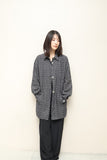 c90's Genny - linen hip-length shirt jacket