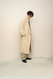 80's HUGO BOSS - wool oversized double overcoat
