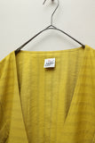 80's European label - kimono essence collarless jacket