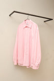 90-00's Yves Saint Lauren pour homme - cotton dress shirt in tender pink