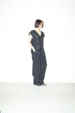 c90s European label - linen vest
