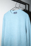 80's PURITAN - wool crew-neck knit sweater