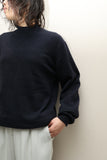 2000's SAKS FIFTH AVENUE - cashmere mock neck knit sweater