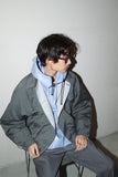 80's Italian label - double face rayon gabardine blouson