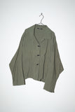 c90's French label - flat pattern wide balance jacket