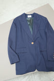 80-90's European label - rayon I-line jacket