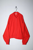 80s PLAYBOY by ZETA ZUKKI - cotton dolman sleeve stand collar zip-up blouson