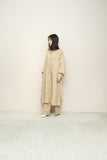 80s–90s European label - silk shirt dress