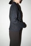 00-10's Dries Van Noten - cotton/rayon gimmick jacket