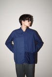 00’s PRADA - panel pattern zip shirt jacket