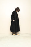 80's Max Mara – wool maxi-length chic A-line coat