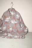 80's LE GARAGE - rayon abstract drawing shirt