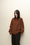 00's J.CREW - chunky cashmere oversized knit sweater