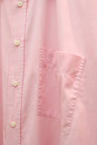 90-00's Yves Saint Lauren pour homme - cotton dress shirt in tender pink