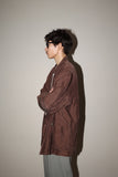 80's European label - silk double tailored jacket