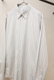 c90s HERMÈS - cotton stripe dress shirt