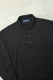 c90's Europeana lable - wool hi-gauge knit polo
