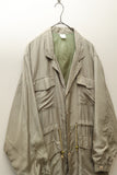 80's European label - silk utility jacket