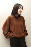 00's J.CREW - chunky cashmere oversized knit sweater
