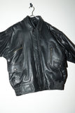 c80's European label - leather jacket