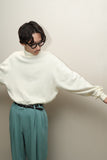 2000's German label - turtleneck, loose-fit tee