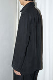 00's Allegri - lyocell/linen zip-up jacket