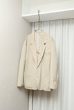 80s CIAO - poly/rayon tailored jacket with +α detail