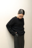 80-90's US label - cashmere wide box knit sweater