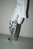 French label - metallic utility pants