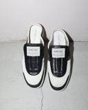 early 00’s HELMUT LANG leather mule-type slip-on