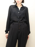 80's Ivano Boni - viscose sheer blouse