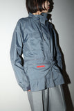 00's European label - gimmick technical jacket with detachable waist pouch