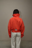80's European label - french military essence cropped jacket