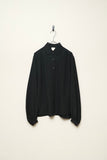 80's European label - silk dress blouse