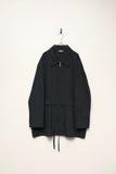 90-00's European label - oversized zip-up minimal jacket