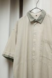 80-90's European label - cotton pullover shirt