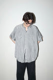 80's European label - viscose pleated body shirt