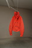 80's European label - french military essence cropped jacket